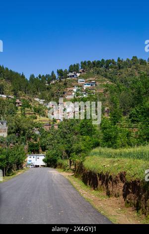 Bellissimo villaggio di Mian City Mingora Swat, Pakistan. Foto Stock