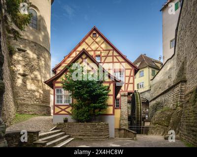 Castle Mill, Schlossmühle, Meersburg, Germania Foto Stock