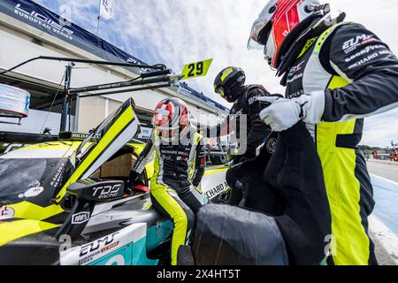 SAUCY Grégoire (swi), Richard mille di TDS, Oreca 07 - Gibson, ritratto durante il 2° round dell'European le Mans Series 2024 sul circuito Paul Ricard dal 3 al 5 maggio 2024 a le Castellet, Francia - Photo Marc de Mattia / DPPI Foto Stock