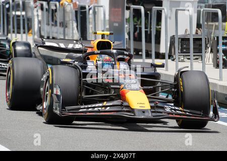 Miami Gardens, Florida, Stati Uniti. 3 maggio 2023. 11 Sergio Perez (mex) Red Bull Racing, Gran Premio di F1 di Miami all'autodromo di Miami a Miami Gardens, Florida, USA. Crediti: Yaroslav Sabitov/YES Market Media/Alamy Live News. Foto Stock