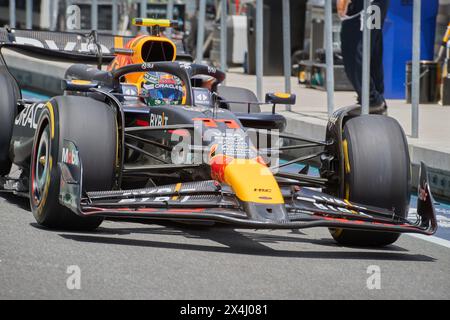 Miami Gardens, Florida, Stati Uniti. 3 maggio 2023. 11 Sergio Perez (mex) Red Bull Racing, Gran Premio di F1 di Miami all'autodromo di Miami a Miami Gardens, Florida, USA. Crediti: Yaroslav Sabitov/YES Market Media/Alamy Live News. Foto Stock