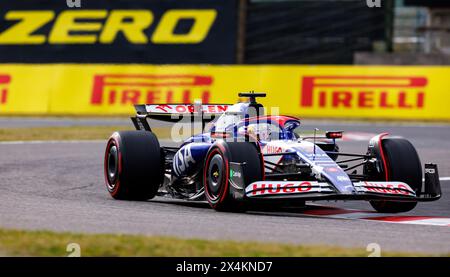 Circuito di Suzuka, 6 aprile 2024: Daniel Ricciardo (AUS) della Visa RB durante il Gran Premio di Formula 1 del Giappone 2024. Foto Stock