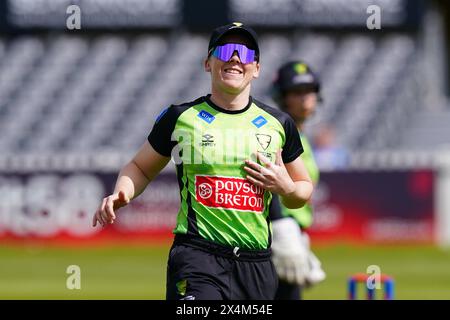 Bristol, Regno Unito, 4 maggio 2024. Heather Knight di Western Storm durante il Rachael Heyhoe-Flint Trophy match tra Western Storm e Southern Vipers. Crediti: Robbie Stephenson/Gloucestershire Cricket/Alamy Live News Foto Stock