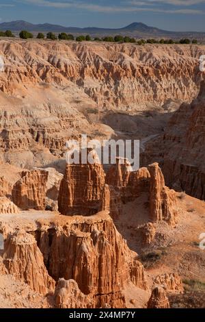 Miller Point, Cathedral Gorge state Park, Nevada Foto Stock