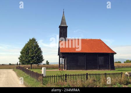 Chiesa del Gesù ferito a Pleso, Velika Gorica, Croazia Foto Stock