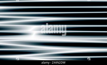 Sfondo lucido astratto simile alle tende metalliche Foto Stock