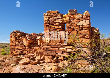 Fort Roads, Fort Pearce Historic Site, St. George Bureau of Land Management, Utah Foto Stock