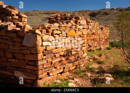 Fort Roads, Fort Pearce Historic Site, St. George Bureau of Land Management, Utah Foto Stock