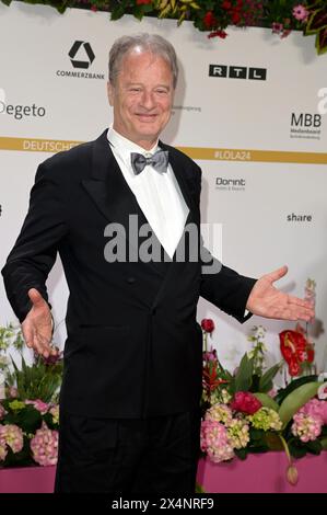 Tom Gerhardt bei der 74. Verleihung des Deutschen Filmpreises 2024 im Theater am Potsdamer Platz. Berlino, 03.05.2024 Foto Stock