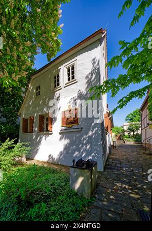 Casa Schiller, dove Friedrich Schiller scrisse la canzone della gioia, Lipsia, Sassonia, Germania Foto Stock