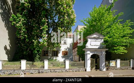 Casa Schiller, dove Friedrich Schiller scrisse la canzone della gioia, Lipsia, Sassonia, Germania Foto Stock