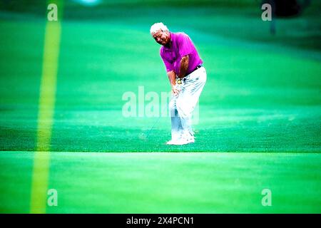 Arnold Palmer al Bayhill Country Club di Orlando, Florida. nel 1997 Foto Stock