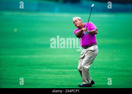 Arnold Palmer al Bayhill Country Club di Orlando, Florida. nel 1997 Foto Stock