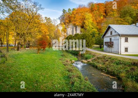 Direzione del Parco nazionale di Ojców a Ojców, Polonia Foto Stock