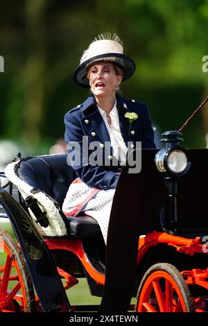 La duchessa di Edimburgo al Royal Windsor Horse Show di Windsor, Berkshire. Data foto: Domenica 5 maggio 2024. Foto Stock