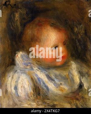 Pittura di Renoir - Coco (Claude Renoir) bambino ritratto sondaughter Foto Stock