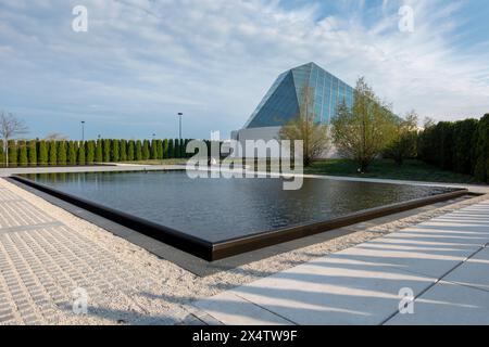 Facciata, il centro di Ismaili, Toronto Foto Stock