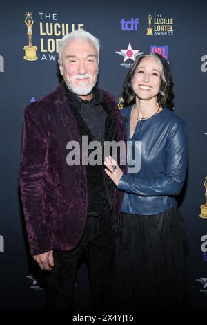 New York, Stati Uniti. 5 maggio 2024. Patrick Page e Paige Davis hanno partecipato ai Lucille Lortel Awards 2024 al NYU Skirball di New York, NY il 5 maggio 2024. (Foto di Efren Landaos/Sipa USA) credito: SIPA USA/Alamy Live News Foto Stock