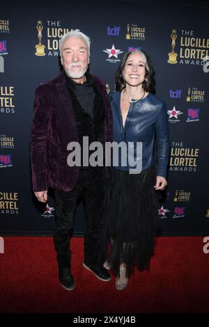 New York, Stati Uniti. 5 maggio 2024. Patrick Page e Paige Davis hanno partecipato ai Lucille Lortel Awards 2024 al NYU Skirball di New York, NY il 5 maggio 2024. (Foto di Efren Landaos/Sipa USA) credito: SIPA USA/Alamy Live News Foto Stock