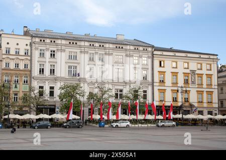 Rynek Główny W Krakowie - Piazza principale di Cracovia, Foto Stock