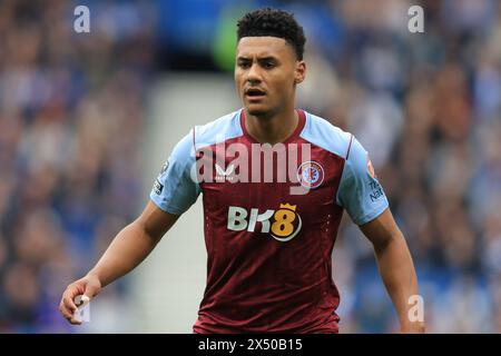 Brighton e Hove, Inghilterra, 5 maggio 2024. Ollie Watkins dell'Aston Villa durante la partita di Premier League all'AMEX Stadium, Brighton e Hove. Il credito immagine dovrebbe essere: Paul Terry / Sportimage Foto Stock