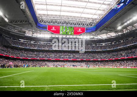 Madrid, Spagna. 4 maggio 2024. Spagna la Liga partita di calcio Real Madrid vs Cadiz allo stadio Santiago Bernabeu di Madrid, 04 maggio 2024 900/Cordon Press Credit: CORDON PRESS/Alamy Live News Foto Stock