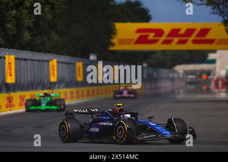 2° posto Logan Sargeant (USA, Williams Racing), Gran Premio di F1 di Miami all'autodromo internazionale di Miami il 5 maggio 2024 a Miami Gardens, Stati Uniti d'America. (Foto di HOCH ZWEI) Foto Stock