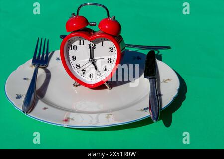 Ora di cena Foto Stock