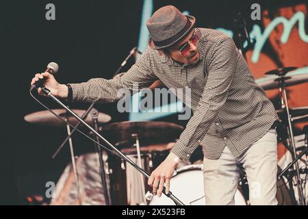 Newcastle, Regno Unito. 5 maggio 2024. Liam Fender si esibisce al festival in the Park di Leazes Park, Newcastle. Crediti: Thomas Jackson/Alamy Live News Foto Stock