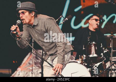 Newcastle, Regno Unito. 5 maggio 2024. Liam Fender si esibisce al festival in the Park di Leazes Park, Newcastle. Crediti: Thomas Jackson/Alamy Live News Foto Stock