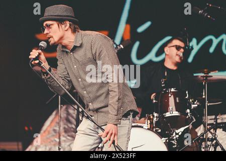 Newcastle, Regno Unito. 5 maggio 2024. Liam Fender si esibisce al festival in the Park di Leazes Park, Newcastle. Crediti: Thomas Jackson/Alamy Live News Foto Stock