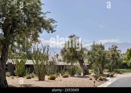 Rancho Mirage, California, Stati Uniti. 5 maggio 2024. Alcune delle residenze Retreat sul terreno di Sunnylands. (Credit Image: © Ian L. Sitren/ZUMA Press Wire) SOLO PER USO EDITORIALE! Non per USO commerciale! Foto Stock