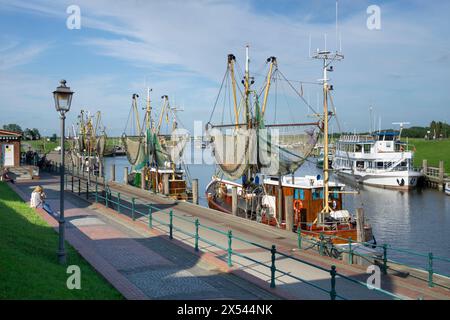 Geografia / viaggi, Germania, bassa Sassonia, Frisia orientale, Krummhoern, GREETSIEL, PORTO, INFORMAZIONI AGGIUNTIVE-AUTORIZZAZIONE-NON-DISPONIBILI Foto Stock