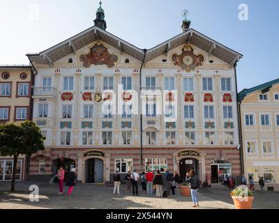 Geografia / viaggi, Germania, Baviera, alta Baviera, Bad Toelz, storica Market Street, ULTERIORI DIRITTI-INFORMAZIONI-INFORMAZIONI-NON-DISPONIBILI Foto Stock