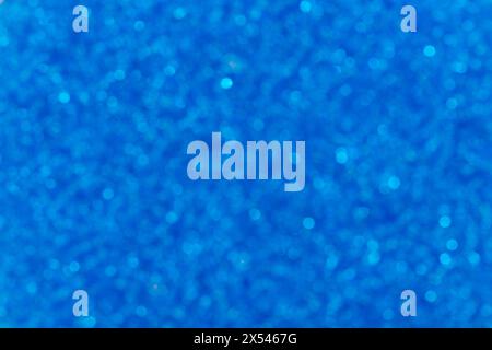 Bokeh blu festoso perfetto per le vacanze. Foto Stock