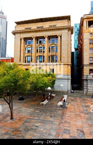 Commonweath Bank Building, Forrest Place, Perth, Australia Occidentale Foto Stock