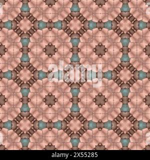 Delizie terrene: Creazioni artistiche di Kaleidoscope Foto Stock