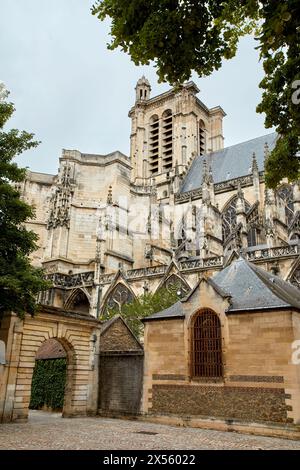 La cattedrale di Saint-Pierre Saint-Paul, Troyes, Regione Champagne-Ardenne, Aube, Francia, Europa Foto Stock