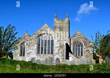 Chiesa di Sant'Endellion Foto Stock