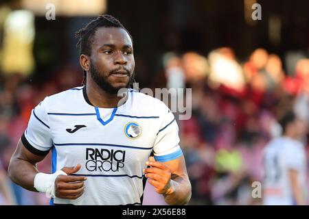 Ademola Lookman dell'Atalanta BC durante la partita di serie A tra US Salernitana e Atalanta BC allo stadio Arechi di Salerno (Italia), 6 maggio 2024. Foto Stock