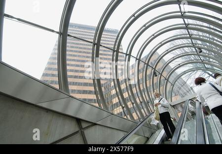 Ingresso della metropolitana. Bilbao. Bizkaia. Euskadi. Spagna. Foto Stock