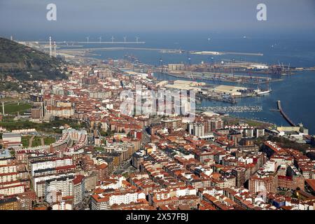 Santurtzi, Bilbao, Biscaglia, Paesi Baschi Foto Stock