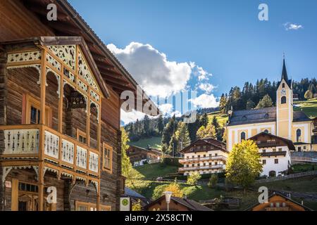 Geografia / viaggi, Austria, Tirolo, Ausservillgraten, cuore di Ausservillgraten, VILLGRATEN VALLEY, INFORMAZIONI-DIRITTI-SUPPLEMENTARI-NON-DISPONIBILI Foto Stock