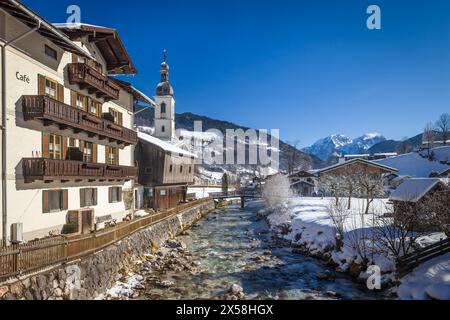 Geografia / viaggi, Germania, Baviera, Ramsau a Berchtesgaden, ULTERIORI-DIRITTI-CLEARANCE-INFO-NON-DISPONIBILI Foto Stock