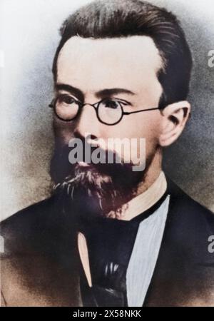 Rimsky-Korsakov, Nikolai, 18.3.1844 - 21.6,1908, compositore russo, ritratto, ULTERIORI-DIRITTI-AUTORIZZAZIONE-INFORMAZIONI-NON-DISPONIBILI Foto Stock