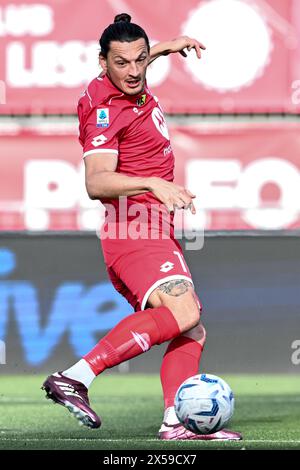 Monza, Italia. 4 maggio 2024. Milan Djuric (11 AC Monza) durante la partita di serie A tra AC Monza e SS Lazio allo stadio U-Power di Monza, Italia calcio (Cristiano Mazzi/SPP) credito: SPP Sport Press Photo. /Alamy Live News Foto Stock