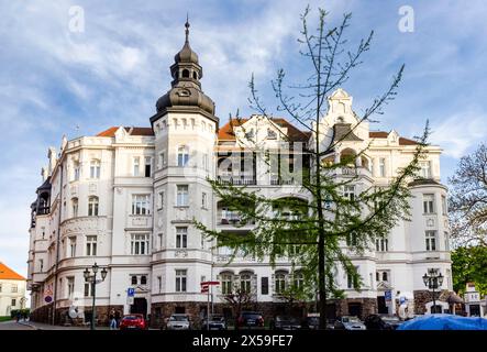 Brno, Moravia, Repubblica Ceca - 8 maggio 2023. Architettura europea Foto Stock