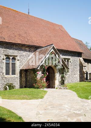 St. Simon and St. Jude's Church, East Dean, Eastbourne, East Sussex Foto Stock