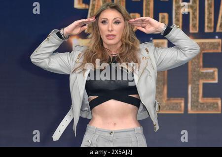 Sabrina Salerno beim Photocall zur Rai TV-Show L acchiappatalenti im Auditorium Rai del foro Italico. ROM, 08.05.2024 *** Sabrina Salerno al photocall per la trasmissione Rai L acchiappatalenti presso l'Auditorium Rai del foro Italico Roma, 08 05 2024 foto:XA.XM.xTinghinox/xFuturexImagex achiappatalenti-4510 Foto Stock