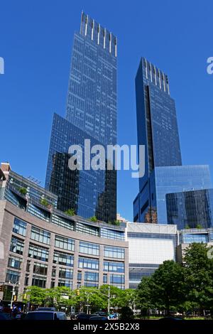 Time Warner Center 10 Columbus Center, New York City, Stati Uniti Foto Stock